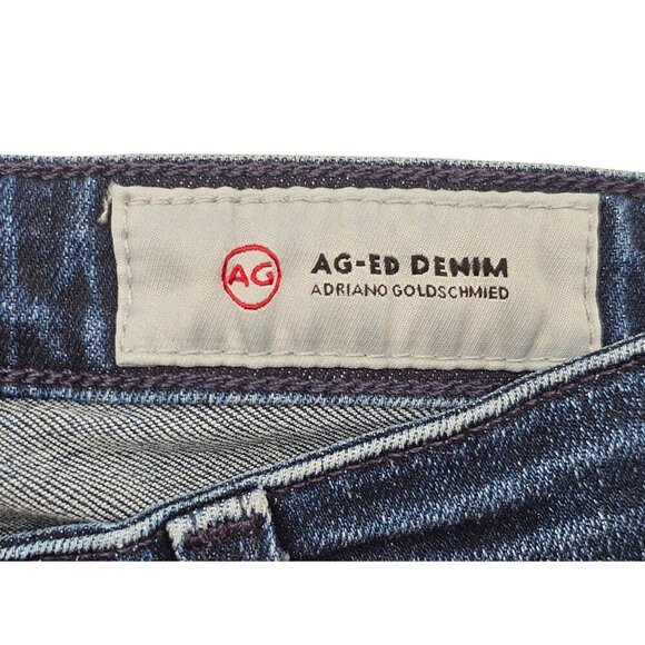 Women's - AG Adriano Goldschmied The Harper Straight Leg Jeans, Size 25R - Picture 4 of 7